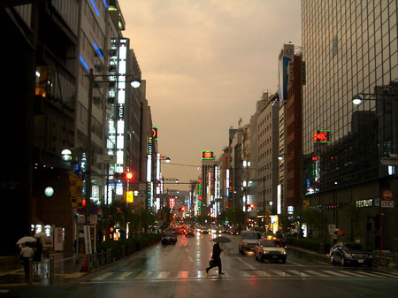 梅雨新橋2006